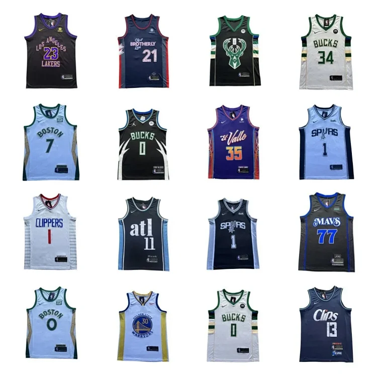 NBA City Edition jerseys — 40 styles