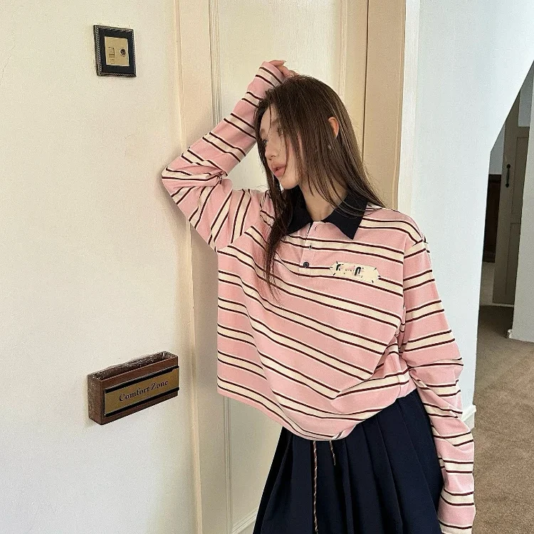 Miu Miu collared patchwork casual top